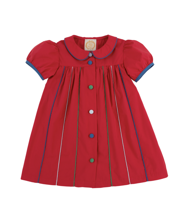 Beaufort Bonnet Richmond Red/Blue/Green Tabitha's Teachers Pet Dress