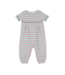 Beaufort Bonnet Simsbury Stripe/Wood Boat Blue Bradford Romper