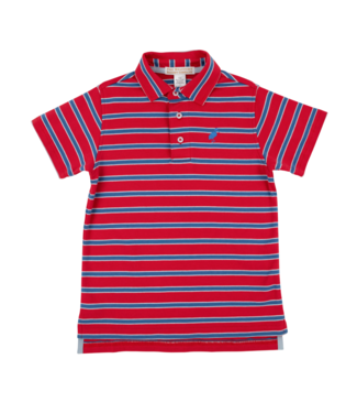 Beaufort Bonnet Richmond Red/Blue Prim and Proper S/S Polo