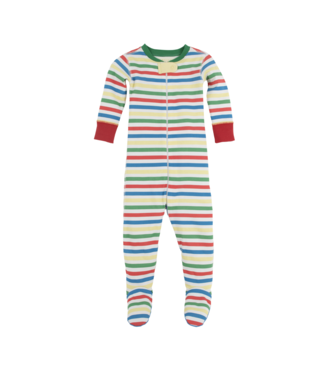 Beaufort Bonnet Portland Sealife Stripe Knox's Night Night Footed PJ
