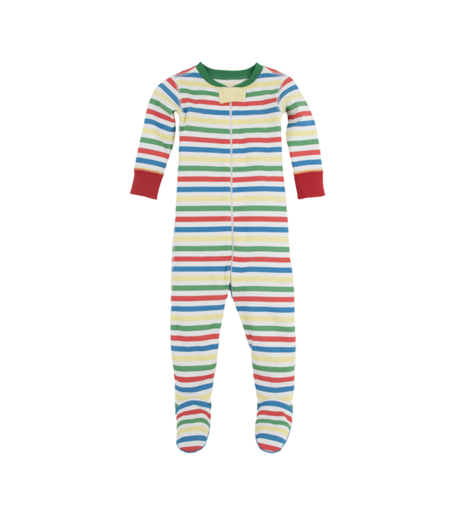 Beaufort Bonnet Portland Sealife Stripe Knox's Night Night Footed PJ