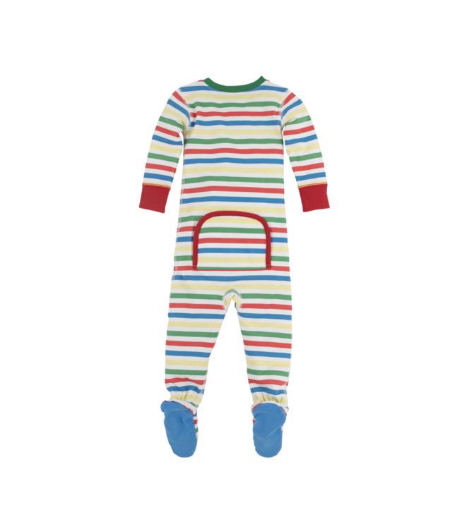 Beaufort Bonnet Portland Sealife Stripe Knox's Night Night Footed PJ