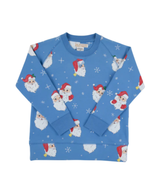 Beaufort Bonnet Barbados Blue Dear Santa Cassidy Crewneck
