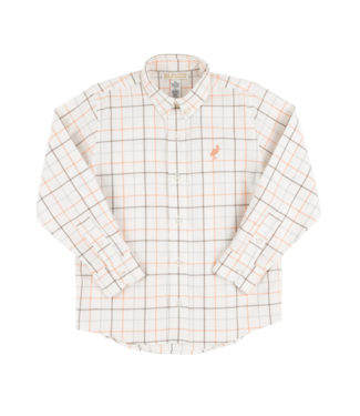Beaufort Bonnet Mantua Tattersall/Sherbert Dean's List Dress Shirt