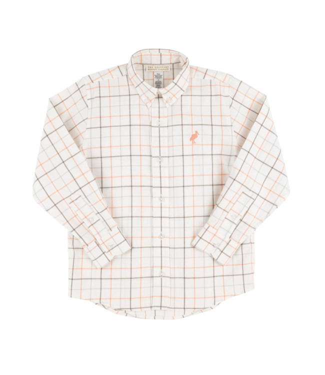 Beaufort Bonnet Mantua Tattersall/Sherbert Dean's List Dress Shirt