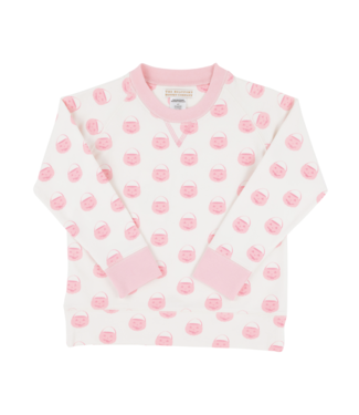 Beaufort Bonnet Vintage Prep Pumpkin Pails/Pink Cassidy Comfy Crewneck
