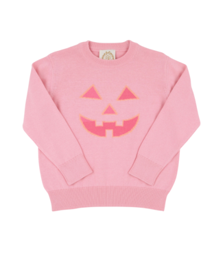 Beaufort Bonnet Sandpearl Pink/Pumpkin Face Isabelle's Intarsia Sweater