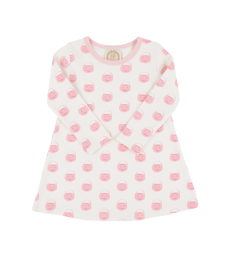 Beaufort Bonnet Vintage Pumpkin Pails/Pink L/S Polly Play Dress