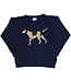 Bailey Boys Navy Crewneck Pointer Sweater