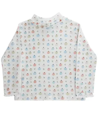 Bailey Boys Pumpkin Ruffle Turtleneck