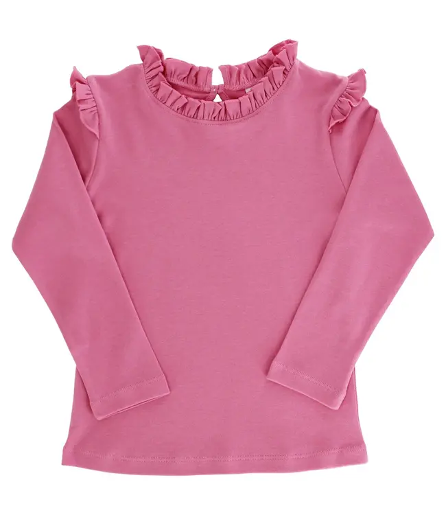 Bailey Boys Medium Pink L/S Tee