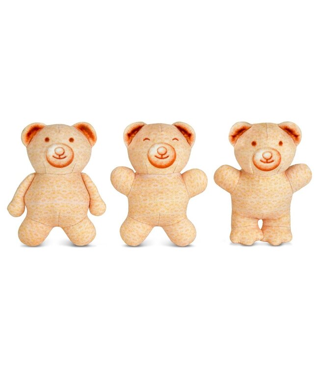 Iscream Teddy Grahams Honey Packaging Plush
