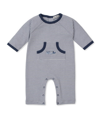 Kissy Kissy Blue Puppy Park Fun Playsuit