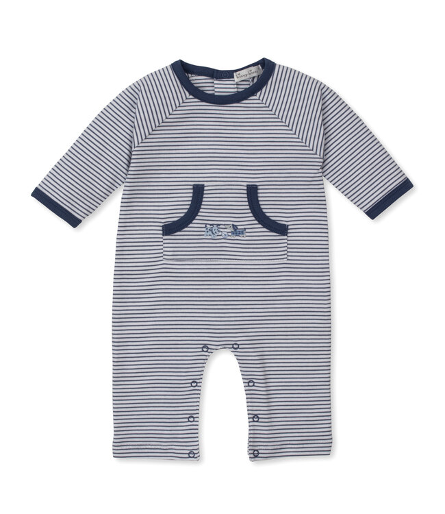 Kissy Kissy Blue Puppy Park Fun Playsuit