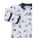 Kissy Kissy Blue Puppy Park Fun Footie w/Zip