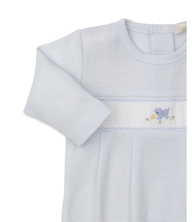 Kissy Kissy Blue Premier Playful Pups Footie