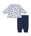 Kissy Kissy Blue Puppy Park Fun Pant Set