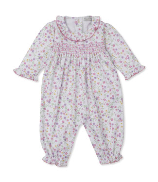 Kissy Kissy Autumn Gardens Smocked Playsuit