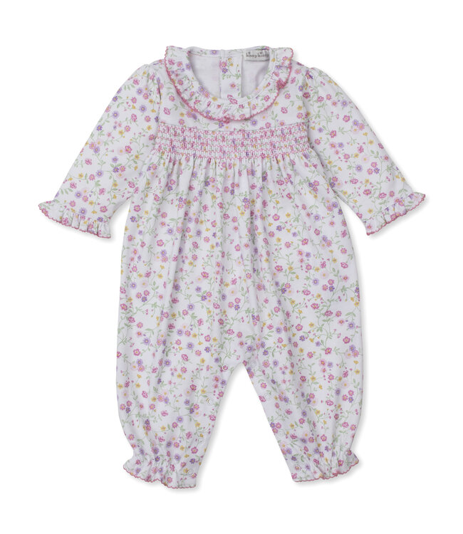 Kissy Kissy Autumn Gardens Smocked Playsuit