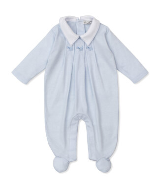 Kissy Kissy Blue Classic Treasures Footie