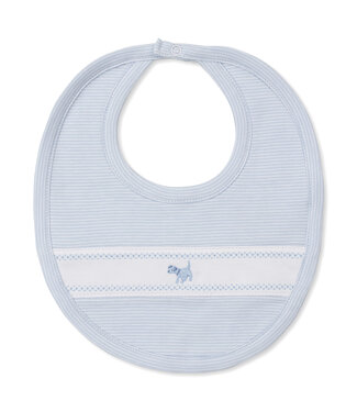 Kissy Kissy Lt. Blue Classic Treasure Bib