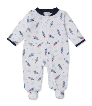 Kissy Kissy Space Voyage Footie w/Zip