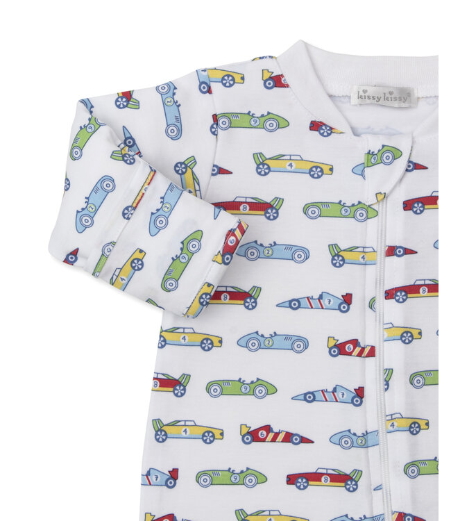 Kissy Kissy Speedway Footie w/Zip