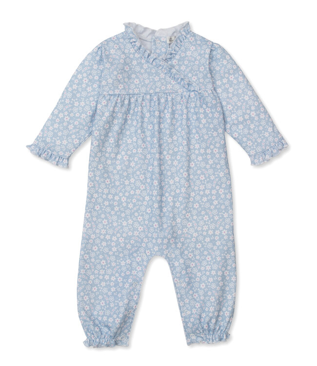 Kissy Kissy Blue Fall in Bloom Playsuit
