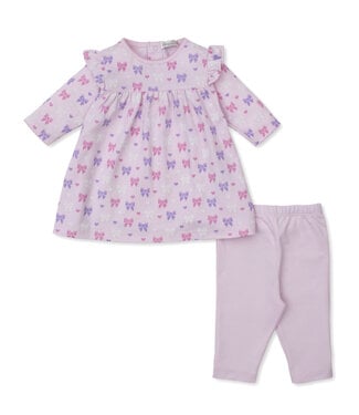 Kissy Kissy Pink Billowy Bows Dress Set