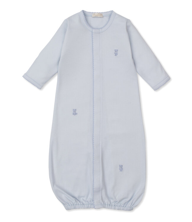 Kissy Kissy Lt. Blue Teddy Bear Convertible Gown