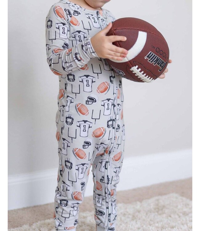 LEV baby Brady "Poppy" Convertible Romper