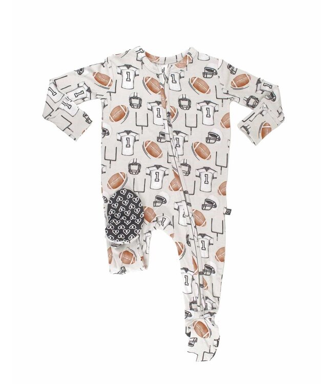 LEV baby Brady Zip Footie