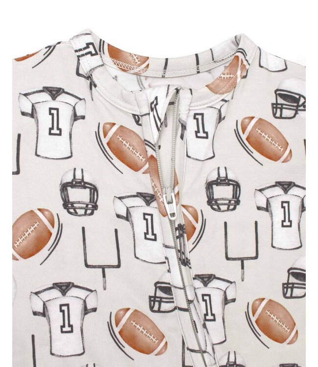 LEV baby Brady Zip Footie
