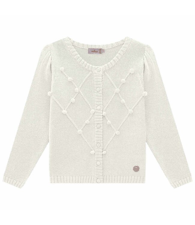 Milon Off White Cardigan
