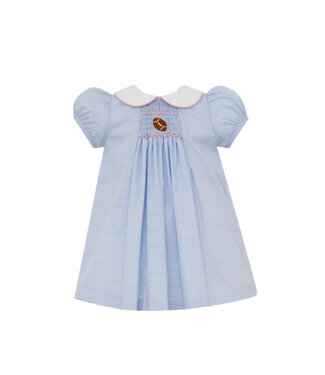 Petit Bebe Blue Gingham Football S/S Float