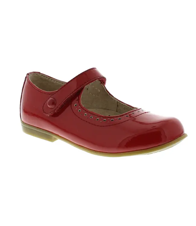 Footmates Emma Shoe Red Patent