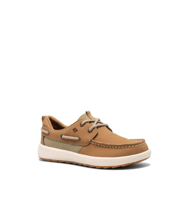 Fairwater Plushwave Tan Boat Shoe - Beige