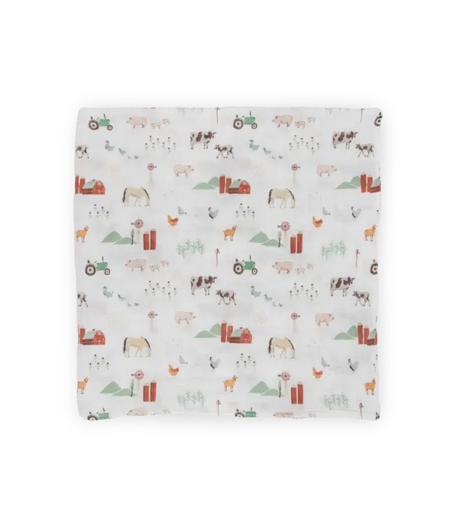 Little Unicorn Muslin Single Swaddle