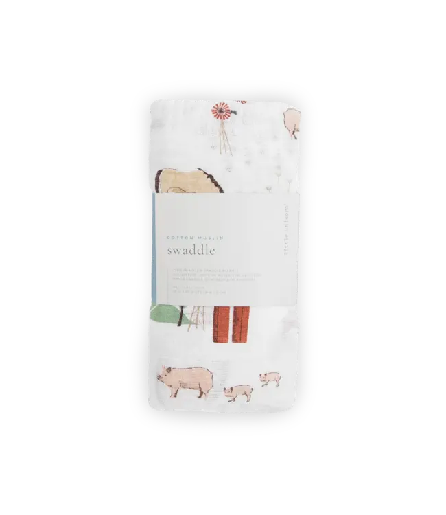 Little Unicorn Muslin Single Swaddle