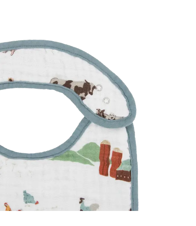 Little Unicorn 3 Pack Muslin Bib Pack
