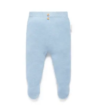 purebaby Blue Textured Legging