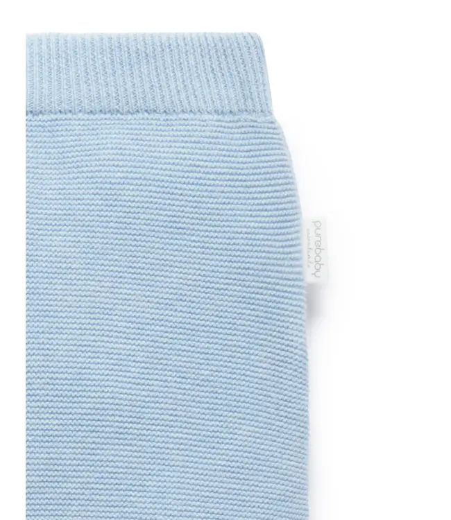 purebaby Blue Textured Legging