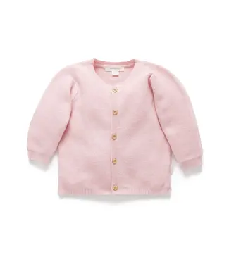 purebaby Pink Textured Cardigan