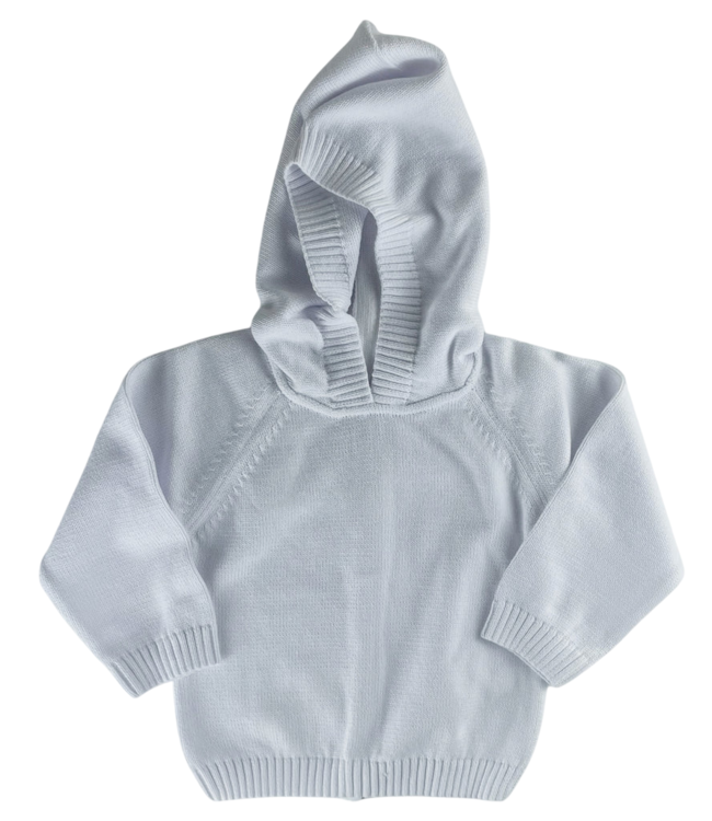 A Soft Idea Zip Back Hoodie W/Raglan Sleeve Sweater