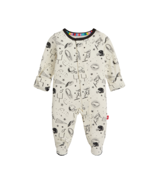 Magnificent Baby Natural Game Day Modal Footie