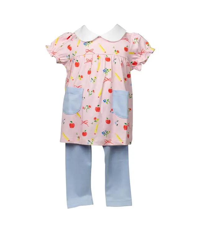 the proper peony School Days S/S Tunic Set