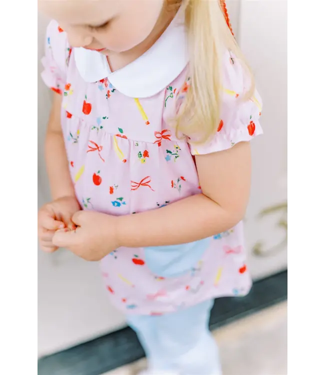 the proper peony School Days S/S Tunic Set