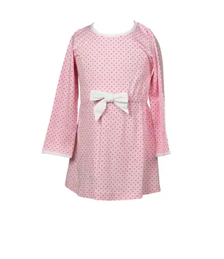 the proper peony Pink/Red Polka Dot Waist Dress