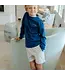 Bailey Boys Pointers on Navy L/S Tee