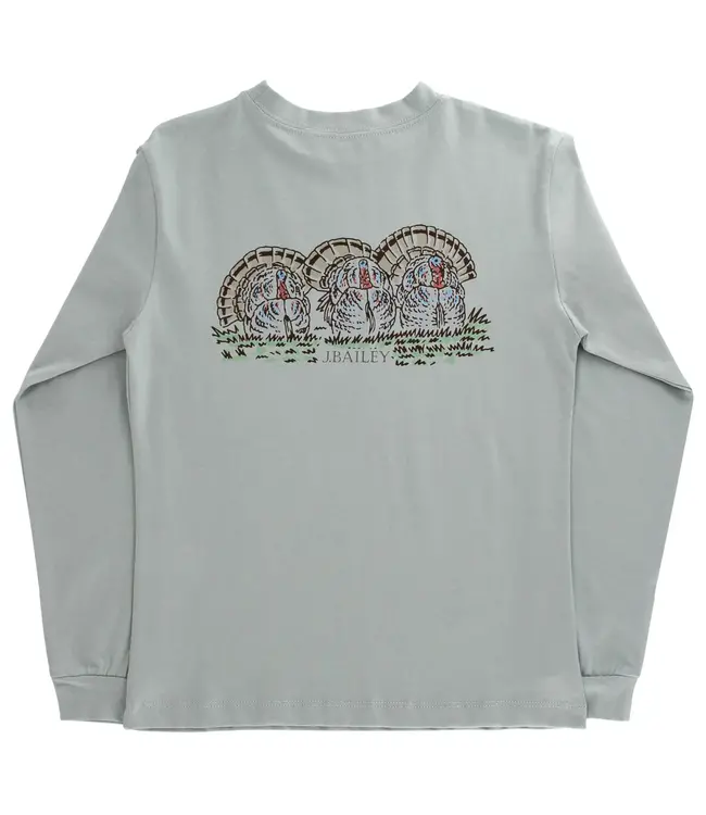 Bailey Boys Turkey on Sage L/S Tee